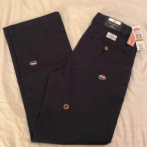 Boys Vineyard Vines Breaker Pants Christmas Size 14 NWT